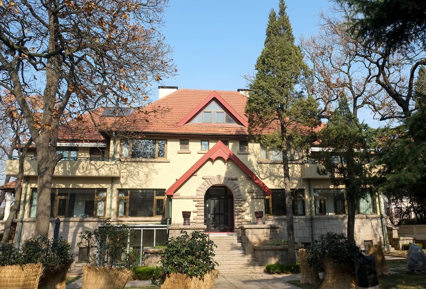 A historic villa in the Badaguan area of Qingdao.